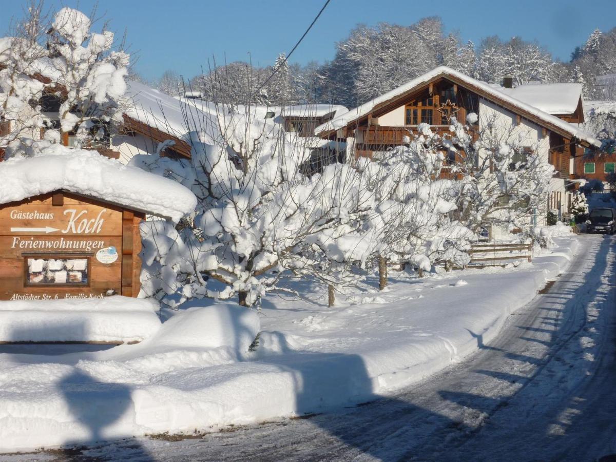 Appartamento Gastehaus Koch Fischen im Allgaeu Esterno foto